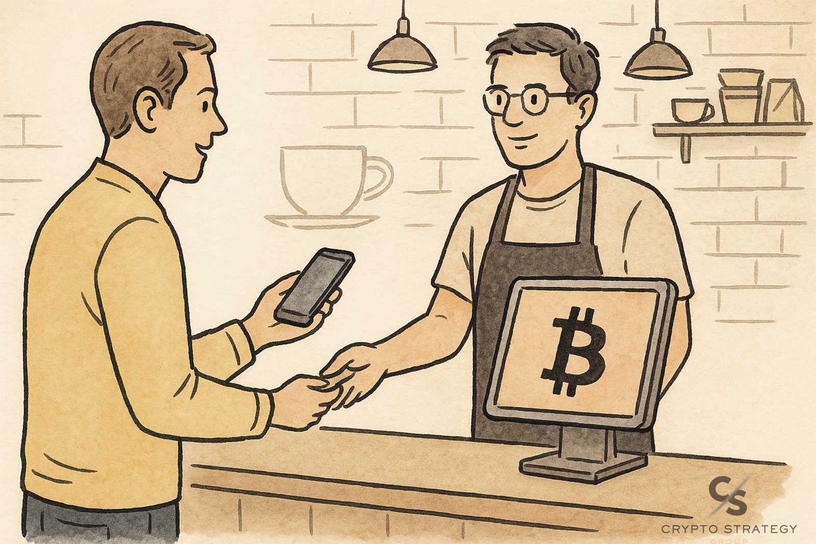 Stripe and Square crypto
